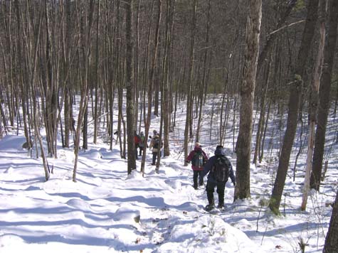 SDH on the trail (photo by Mark Malnati)