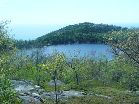 The Bowl with Gorham Mtn. behind it (photo by Chip Lary)