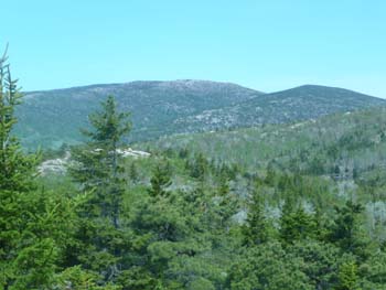 View from Champlain's south ridge (photo by Chip Lary)