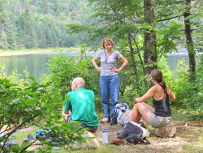 SDH hanging out around the East Pond shore area (photo by Mark Malnati)