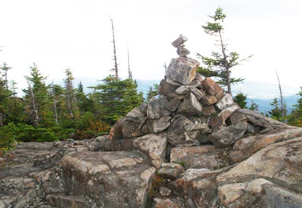 The summit of Eastman Mountain (photo by Webmaster)