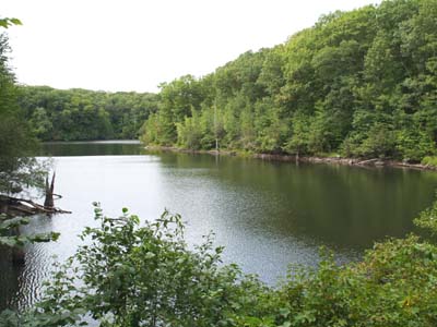 Lime Rock Preserve Pond (photo by Webmaster)