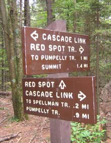 Trail signs (photo by Mark Malnati)