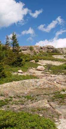 Ledges on Pemetic Mountain (photo by Webmaster)