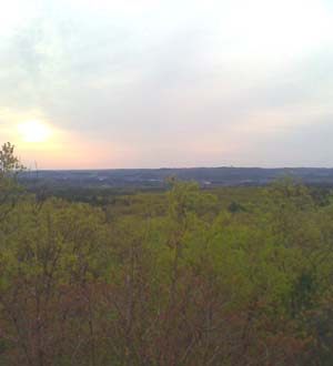 View from South View outlook on Mt. Pisgah (photo by Bill Mahony)