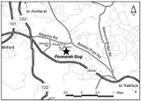 Locator map (map by Ben Kimball for NH Natural Heritage Bureau)