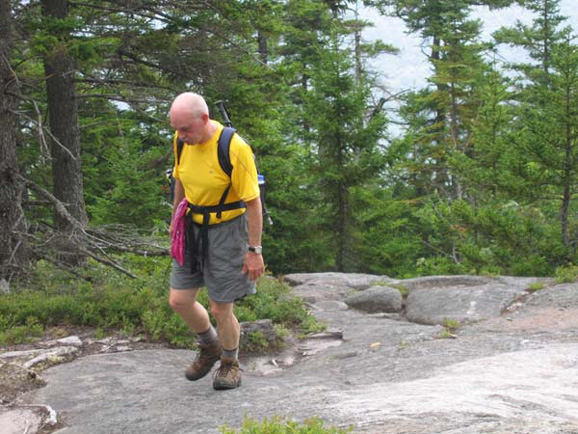 Jim on the trail (photo by Mark Malnati)