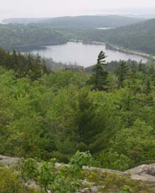View from Parkman Mountain Trail (photo by Webmaster)