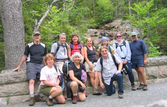 SDH at Waterfall Bridge on Hadlock Brook (photo by Mark Malnati)