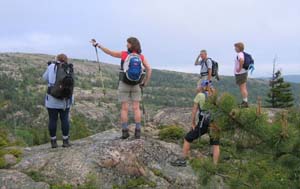 SDH checking out the views (photo by Mark Malnati)