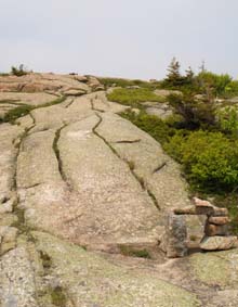 Sargent Mountain South Ridge Trail (photo by Webmaster)