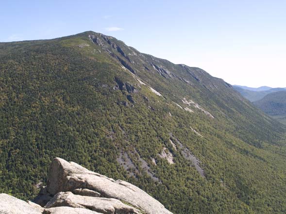 View of Webster Cliffs taken from the top of Mount Willard (photo by Webmaster)