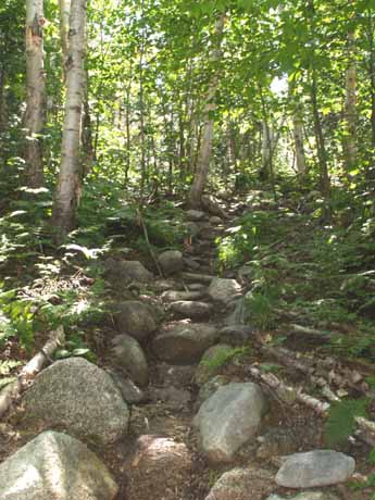 Lend-A-Hand Trail (photo by Webmaster)