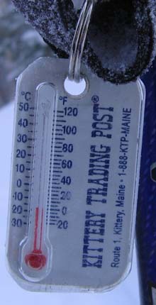 Zero degrees (photo by Mark Malnati)