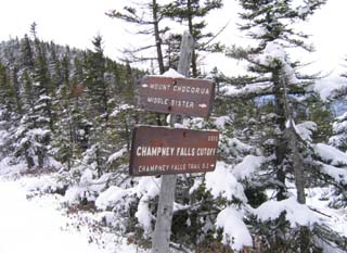 Trail signs (photo by Mark Malnati)