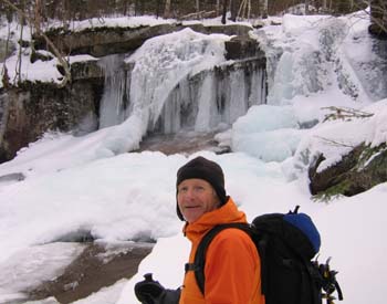 Jack at Champney Falls (photo by Mark Malnati)